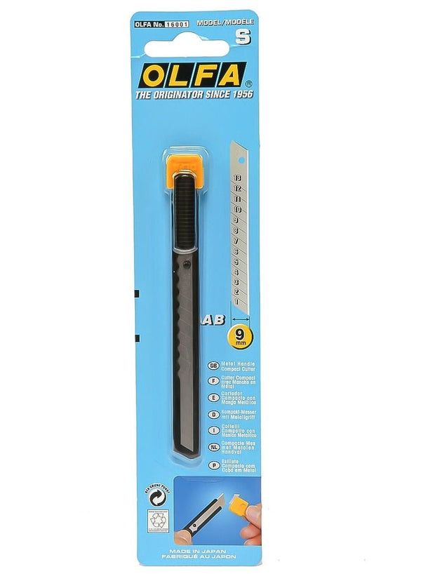 OLFA 9mm Compact Cutter Metal Body