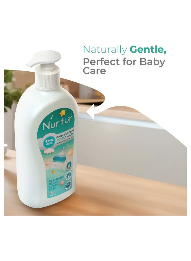 500ml, Baby Bottle Cleaning Liquid, Nurtur