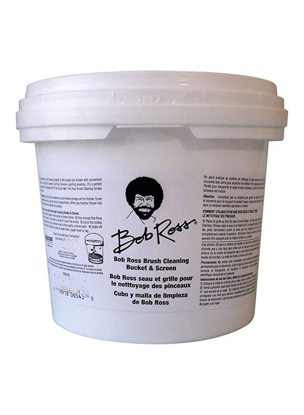 BOB ROSS Brush Cleaning Bucket and Screen