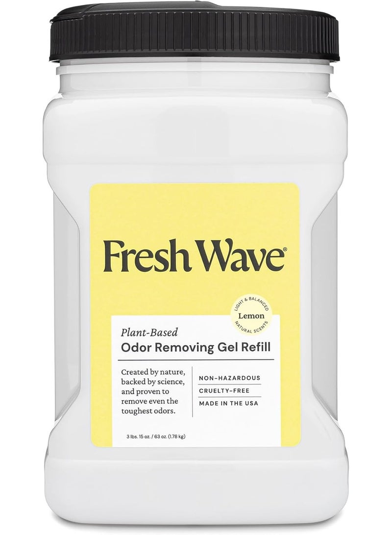 Fresh Wave Lemon Scent Odor Gel Refill