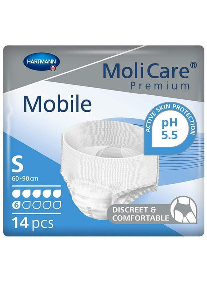 Molicare Premium Mobile 6 Drops Small Diapers Pack