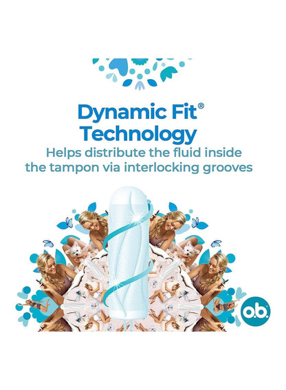 O.B. ProComfort Normal Tampons Pack of 16