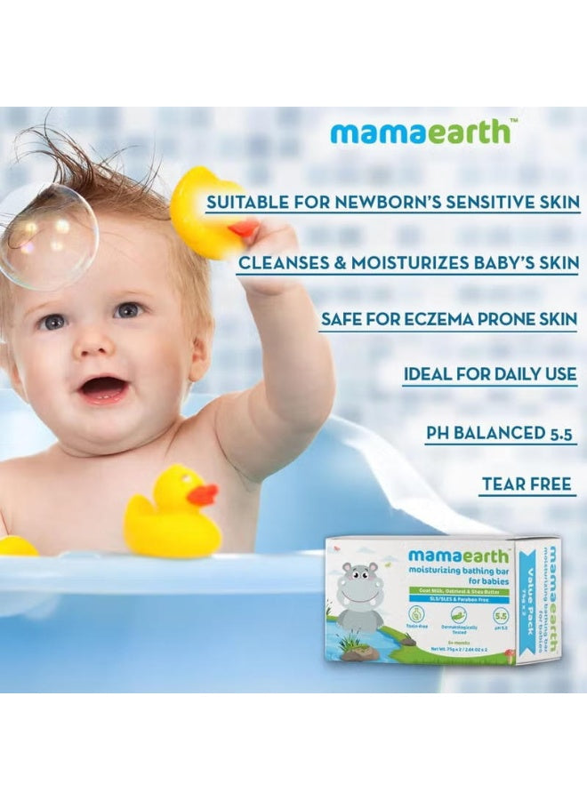 baby bathing, baby bathing soap, baby care, bathing soap, bathing soap bar, goat milk, mamaearth, moisturizing baby, moisturizing baby bathing, oatmeal shea, oatmeal shea butter, shea butter, silicone, skincare, soap bar