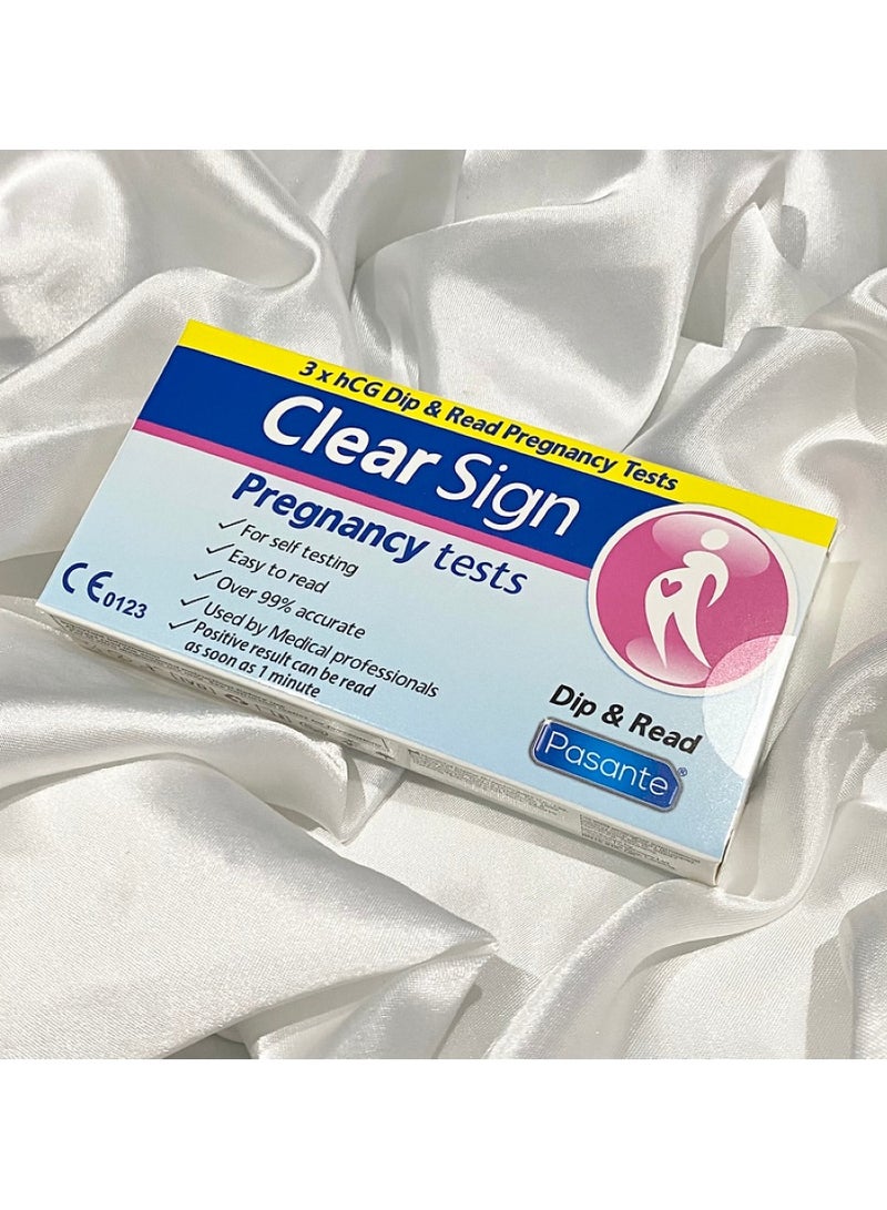 Pasante Clean Sign Pregnancy Test