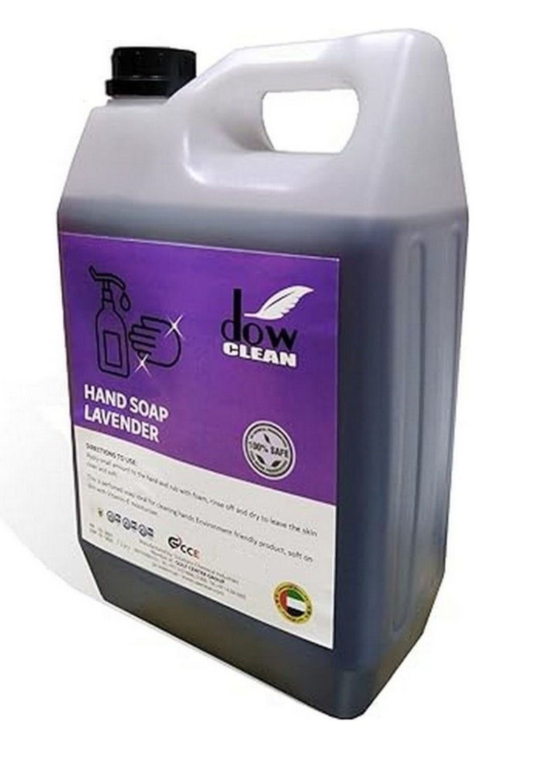 Dow Clean Lavender Antibacterial Hand Wash 5L
