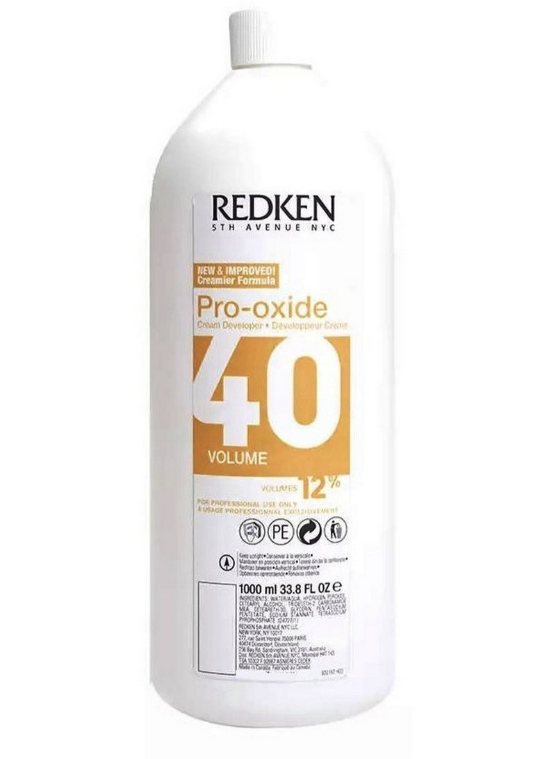REDKEN Pro-Oxide Cream Developer 1000 ML