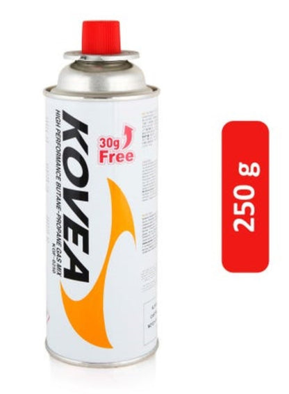 KOVEA Butane Propane Gas Cartridge 250 ML