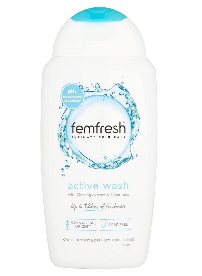 Fem Fresh Active Intimate Wash 250ml