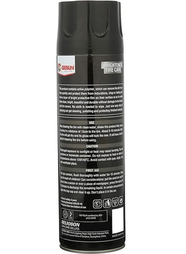 GETSUN Brightener Tire Care Spray 650 ML