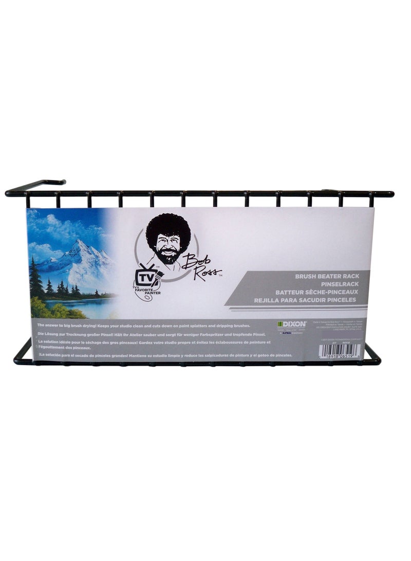 BOB ROSS BRUSH BEATER RACK