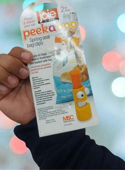 Joie Peekaboo Spring Seal Bag Clips