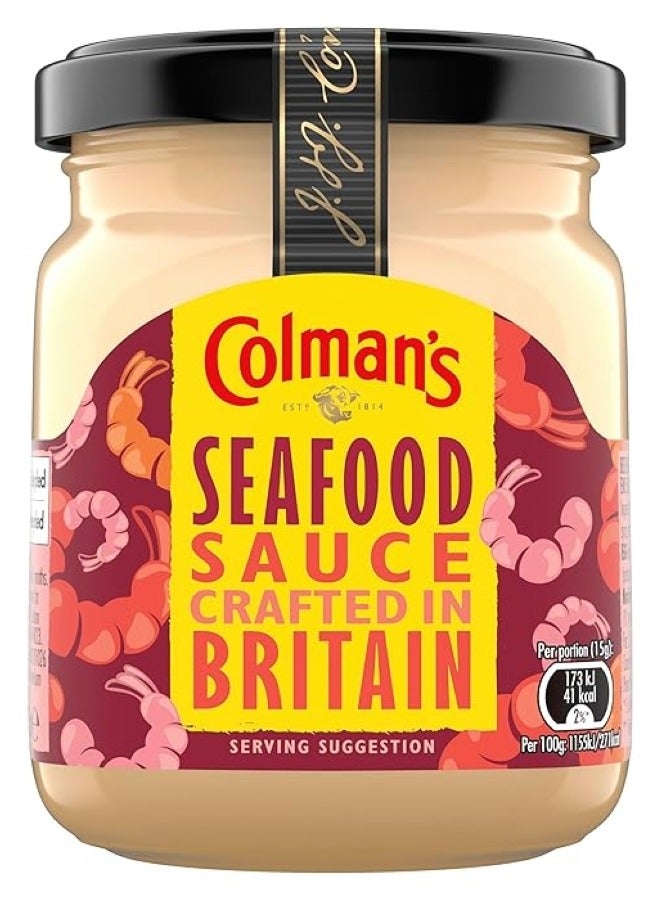 Colman’s Seafood Sauce Crafted in Britain