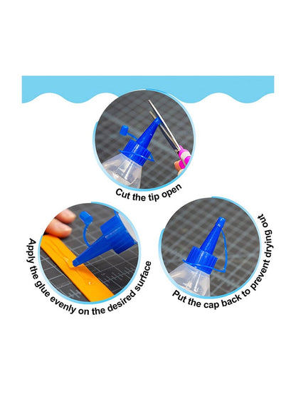 Bazic Silicone Glue 3.38 Oz - Durable Adhesive Solution