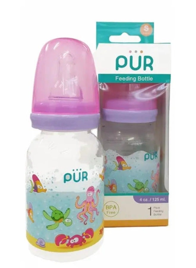 Pur Classic Round Feeding Bottle 125 ML
