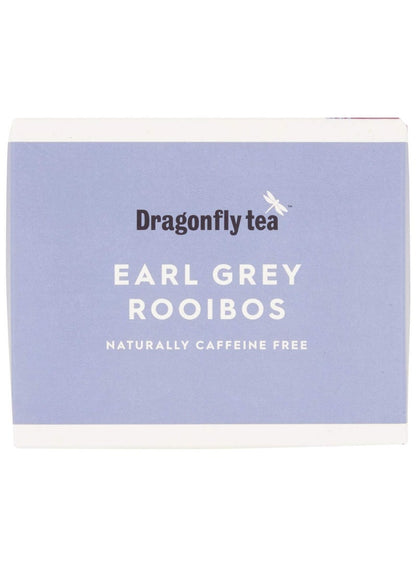 Organic Earl Grey Rooibos Tea 40 Bags - Dragonfly Tea