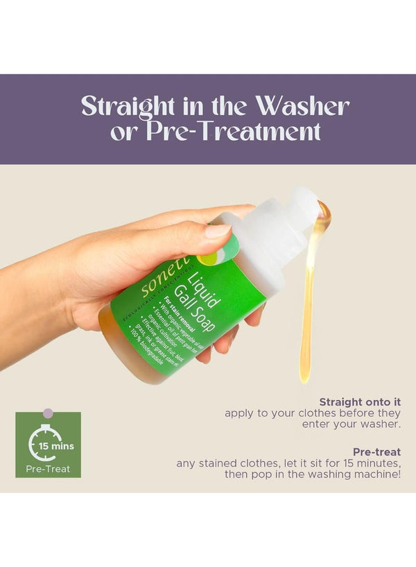 Organic Liquid Gall Soap 300 ML - SONETT