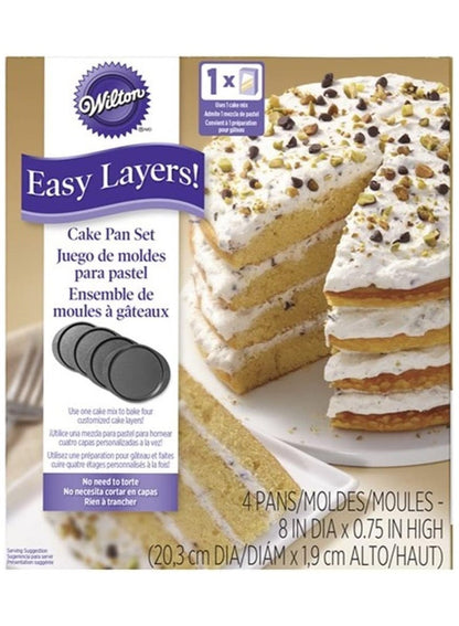 Wilton Round Cake Pan Set - 4 Pieces