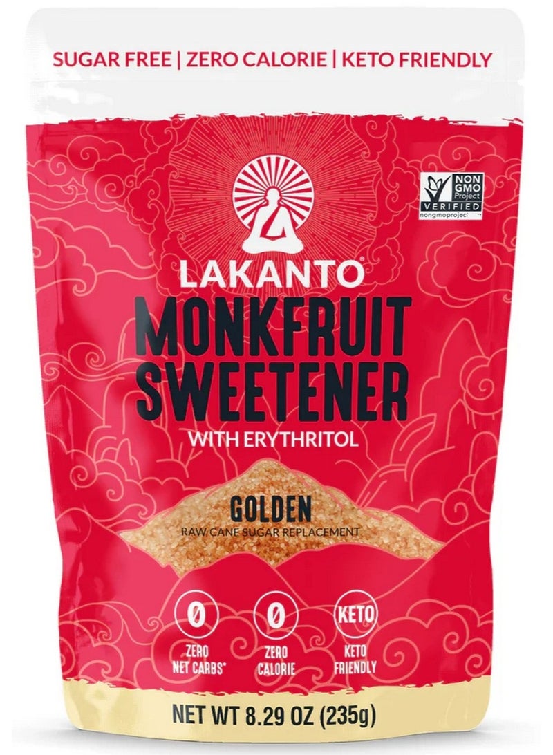 LAKANTO Monkfruit Sweetener 235g - Sugar Replacement