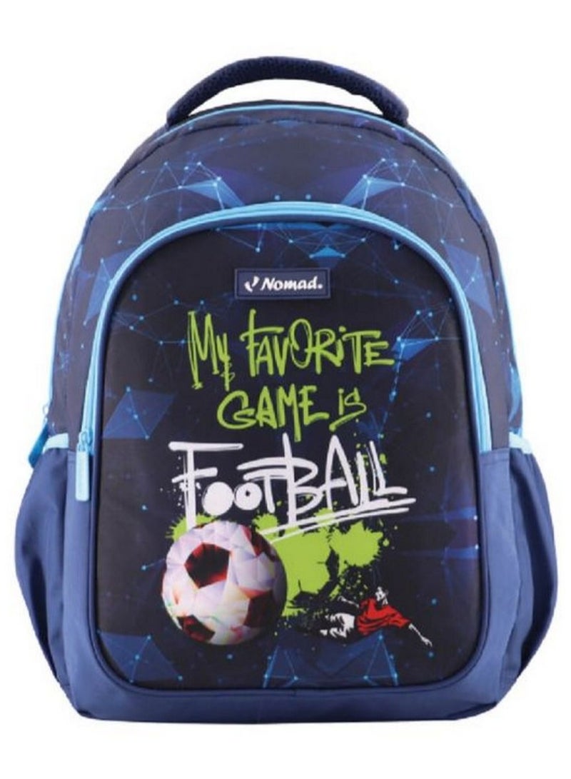 NOMAD Football Design 16 Inch Backpack