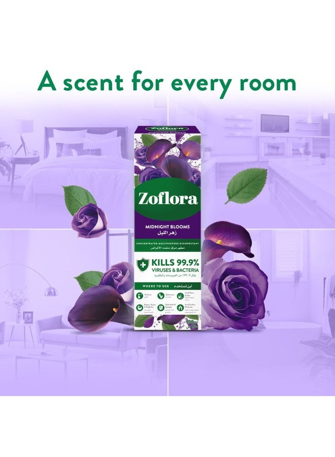 Zoflora Multipurpose Disinfectant Midnight Blooms 250 ML
