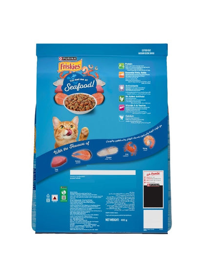 Purina Friskies Seafood Cat Food 400g
