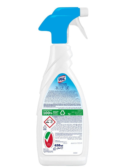 Smac Bathroom Disinfectant Spray 650 ML