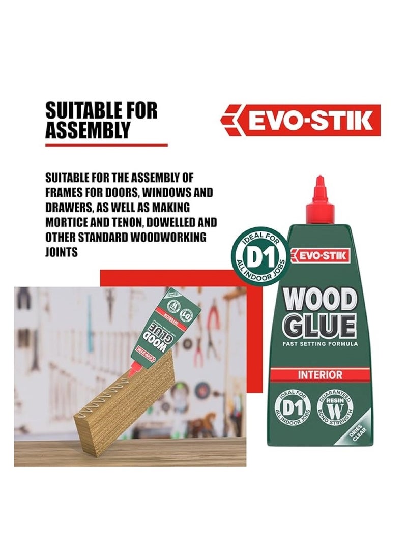 EVO-STIK Wood Glue Extra Strong Fast Setting 125ml