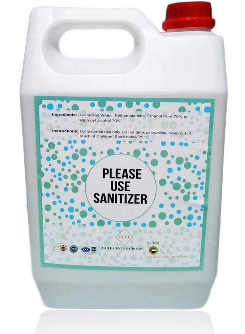 PURE Hand Gel Sanitizer 5 L