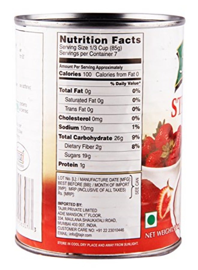 Mother'S Maid Strawberry Topping & Filling 595 G