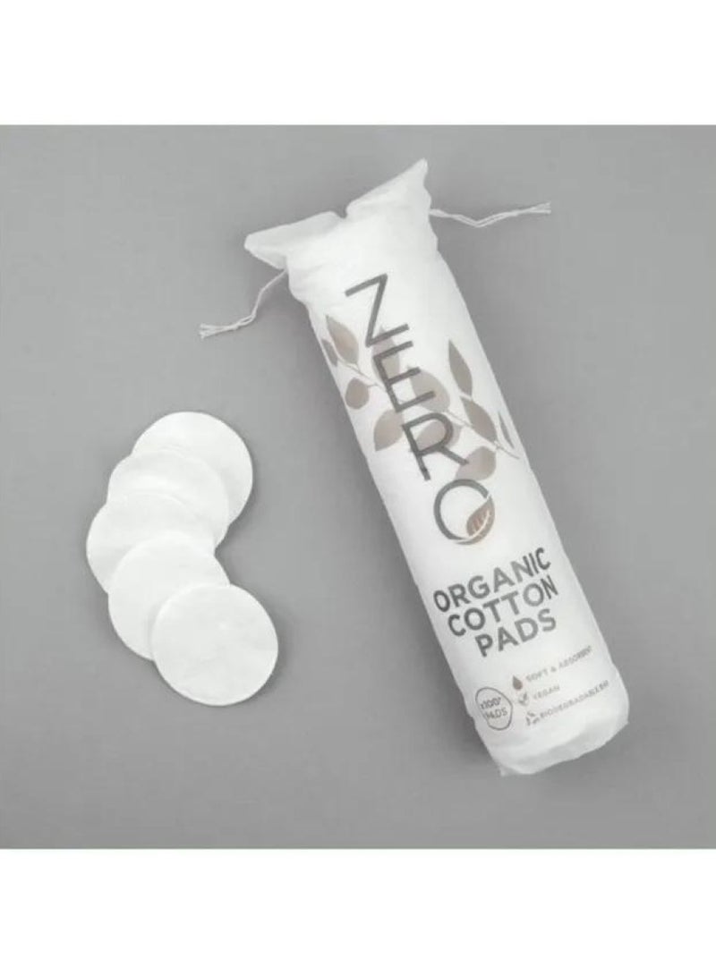 Zero Organic Cotton Pads 100 Pcs - Eco-Friendly Care