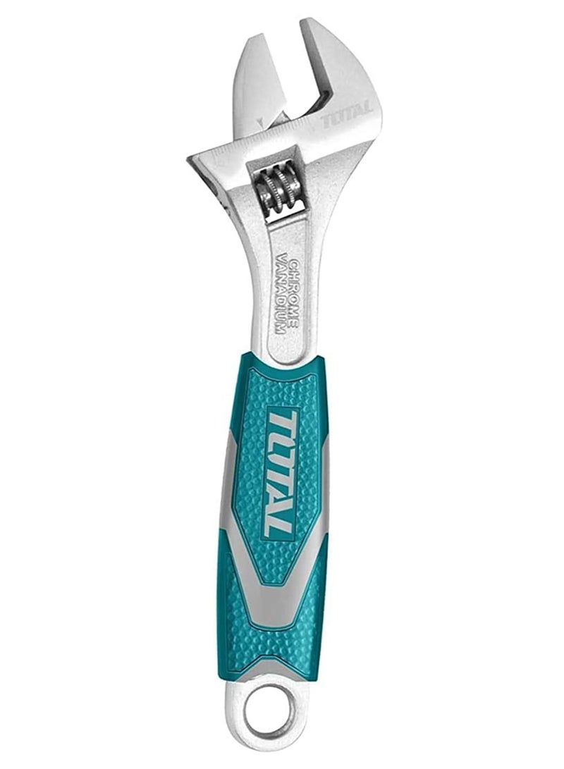 TOTAL Adjustable Wrench 8 Inch - Premium Hand Tool