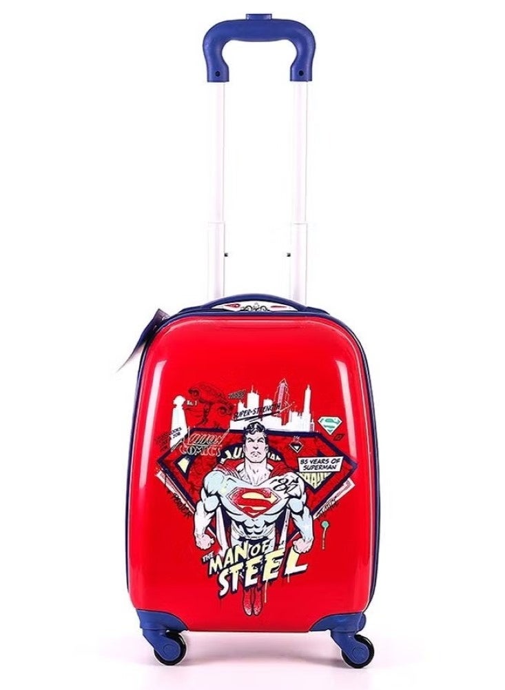 Trucare Superman Kids Luggage 18 Inches