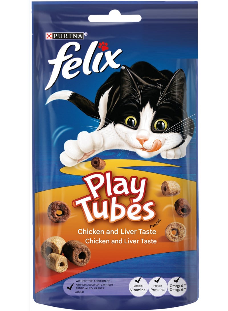 Purina Felix Play Tubes Chicken & Liver 50G