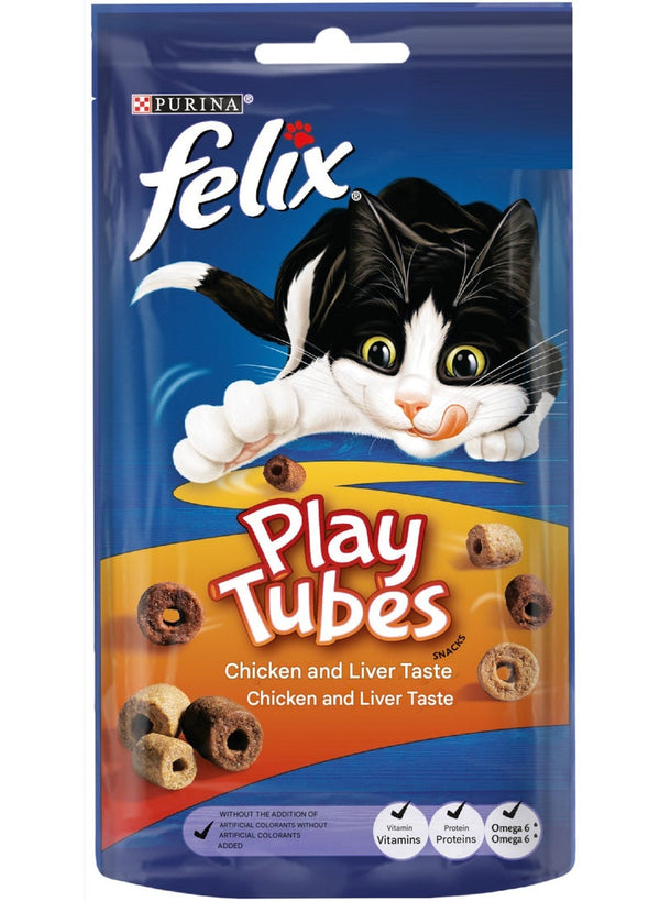 Purina Felix Play Tubes Chicken & Liver 50G