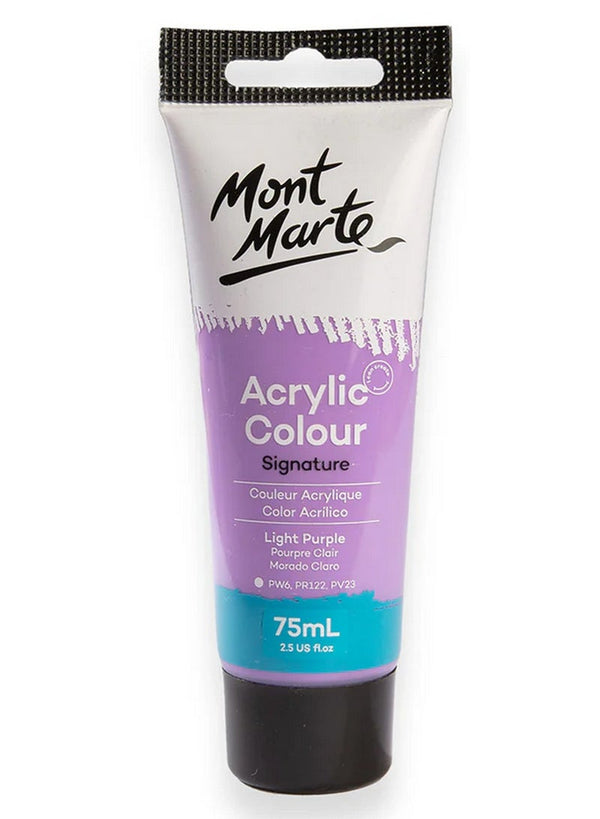 Mont Marte Light Purple Acrylic Paint 75 ML Tube