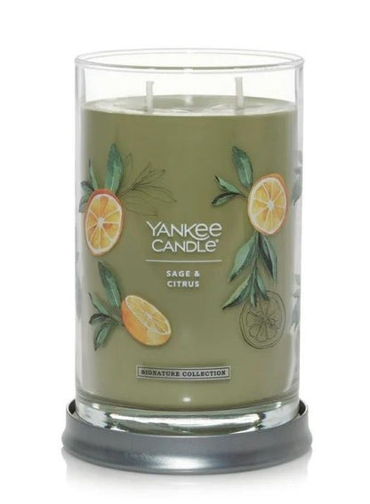 YANKEE CANDLE Sage And Citrus Tumbler Candle