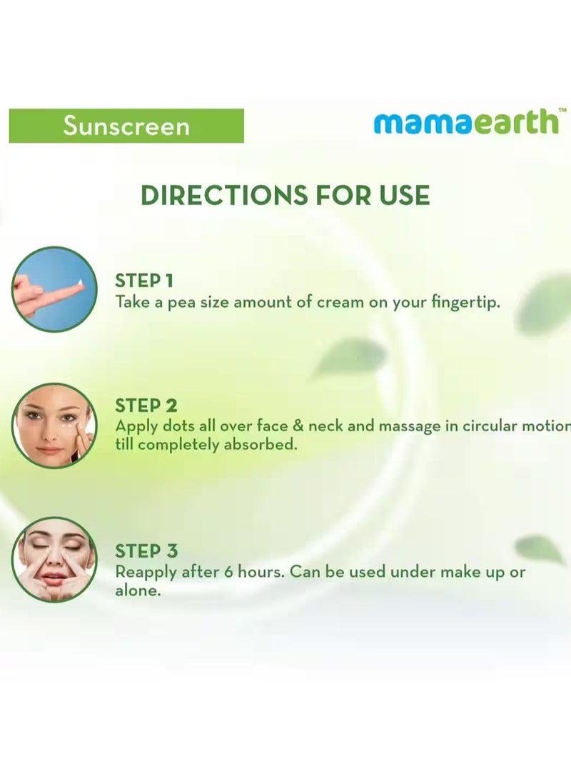 Mamaearth Ultra Light Sunscreen SPF 50 - Mamaearth