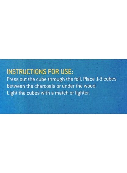 FLAMGO Fire Lighters Charcoal Starter 24 Pcs