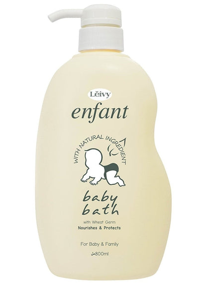Leivy Enfant Baby Bath With Wheat Germ Nourishes & Protects 800 ML