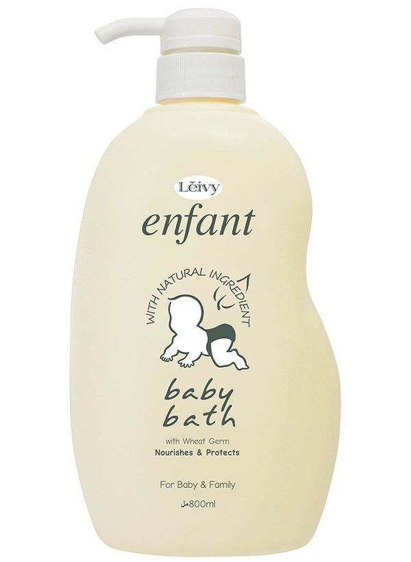 Leivy Enfant Baby Bath - Nourishes & Protects 800 ML