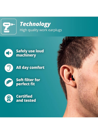 Alpine Worksafe Construction Earplugs for Adult