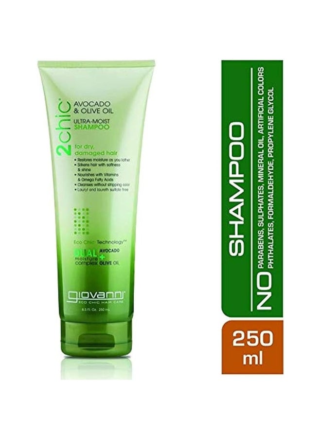Giovanni Ultra Moist Shampoo for Dry Hair 250ml