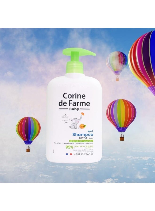 Gentle Baby Shampoo With Calendula 500 ML Corine De Farme