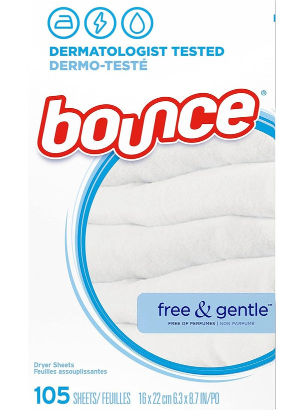 Bounce Fabric Softener Dryer Sheets - 105 Count