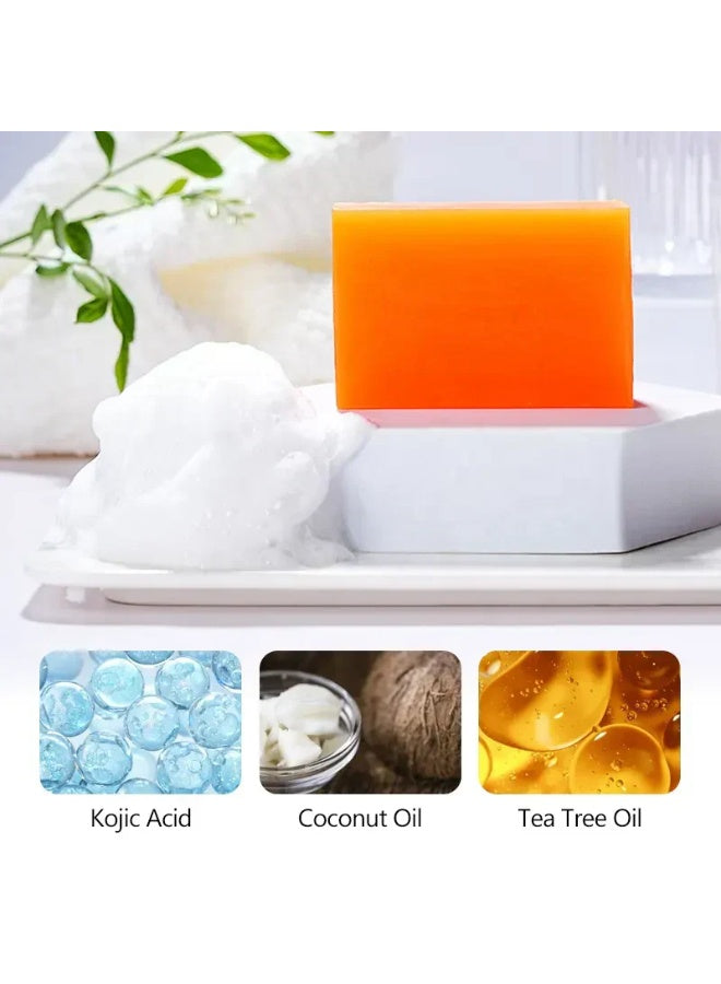 3pcs x100g, acid soap, acid soap trio, body brightening, dark spots, dark spots pimples, guanjing beauty, kojic acid, kojic acid soap, skin whitening, skin whitening dark, soap trio, spots pimples, whitening dark, whitening dark spots