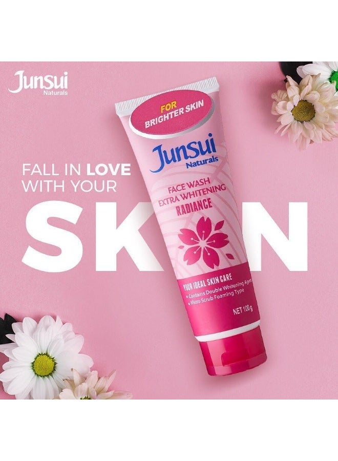 Junsui Naturals Face Wash With Whitening Radiance