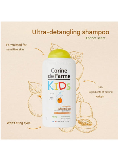 Gentle Kids Apricot Shampoo 300 ML - Corine De Farme