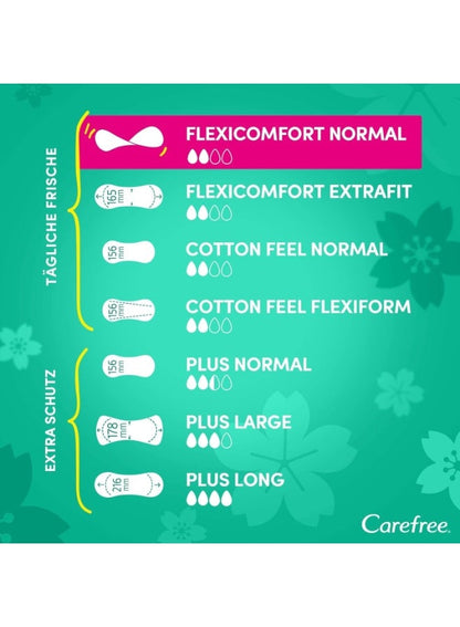 Carefree Ultra Thin Daily Normal Liners - 44 Count