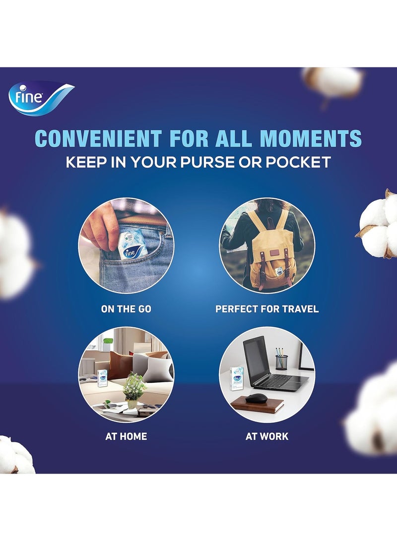 Fine Pocket Facial Tissue - Premium Quality Comfort