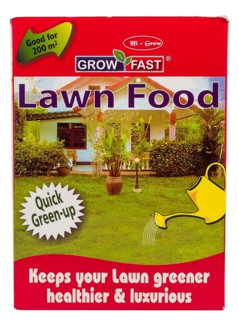 GROW FAST Lawn Food 1Kg - Premium Grass Fertilizer